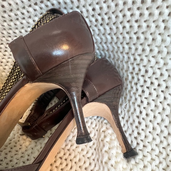 Manolo Blahnik Ankle Strap Pumps - Picture 7 of 9